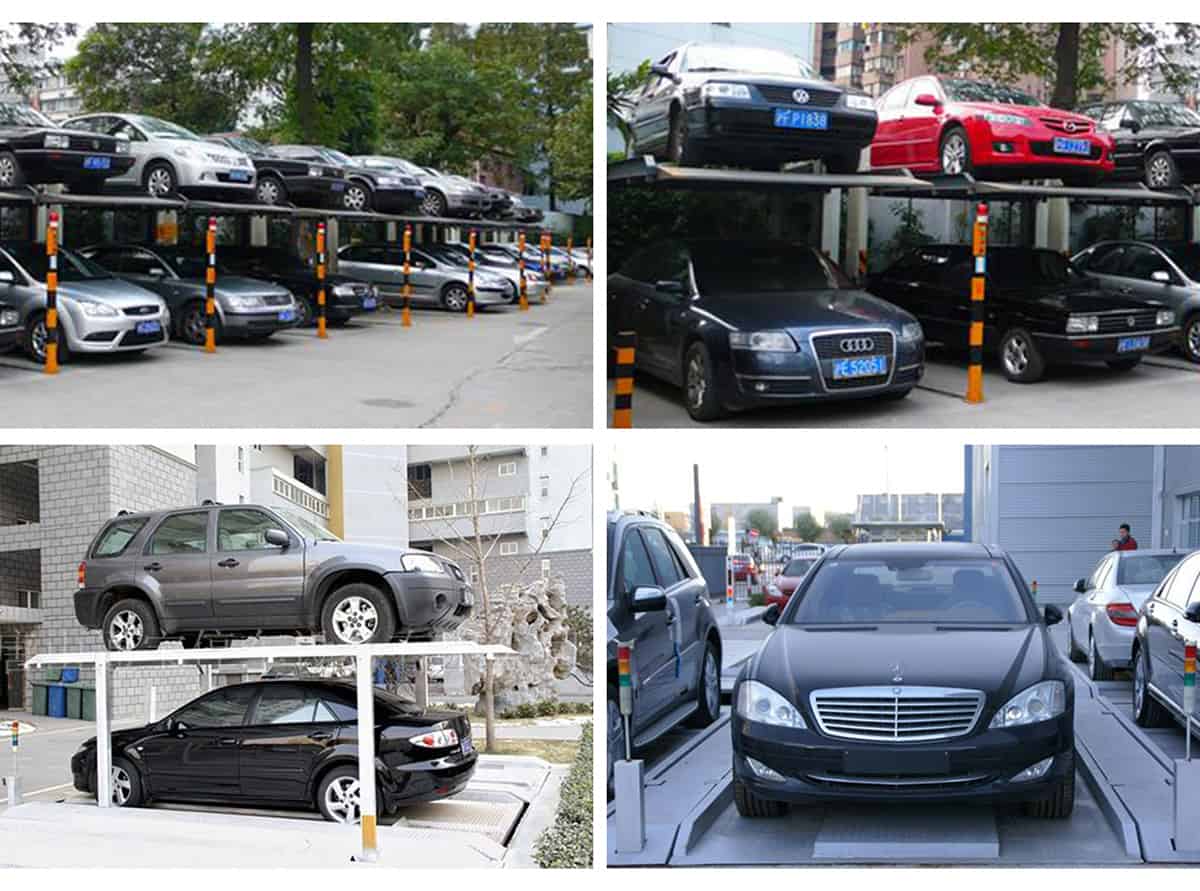 機(jī)械車位PJS2D1二層地坑簡(jiǎn)易升降停車設(shè)備圖片展示.jpg