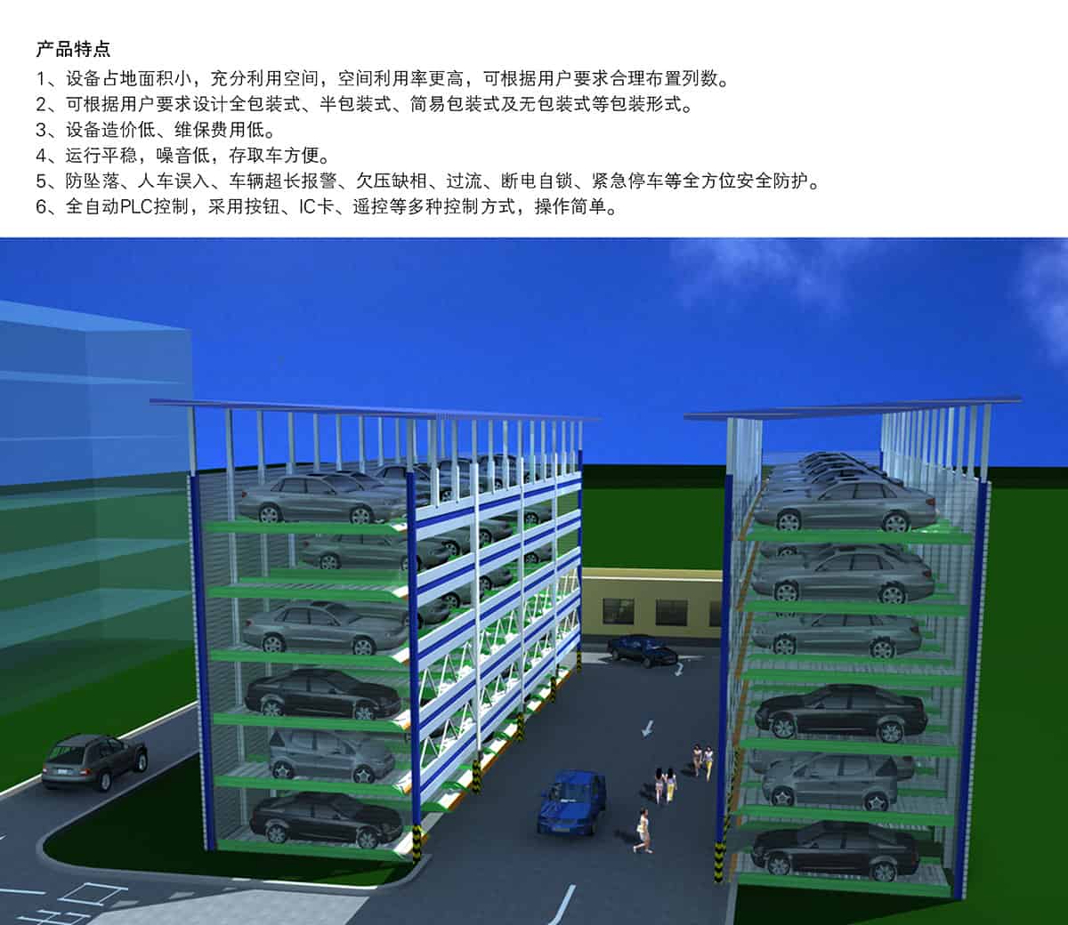 機(jī)械車(chē)位PSH6六層升降橫移機(jī)械停車(chē)設(shè)備產(chǎn)品特點(diǎn).jpg
