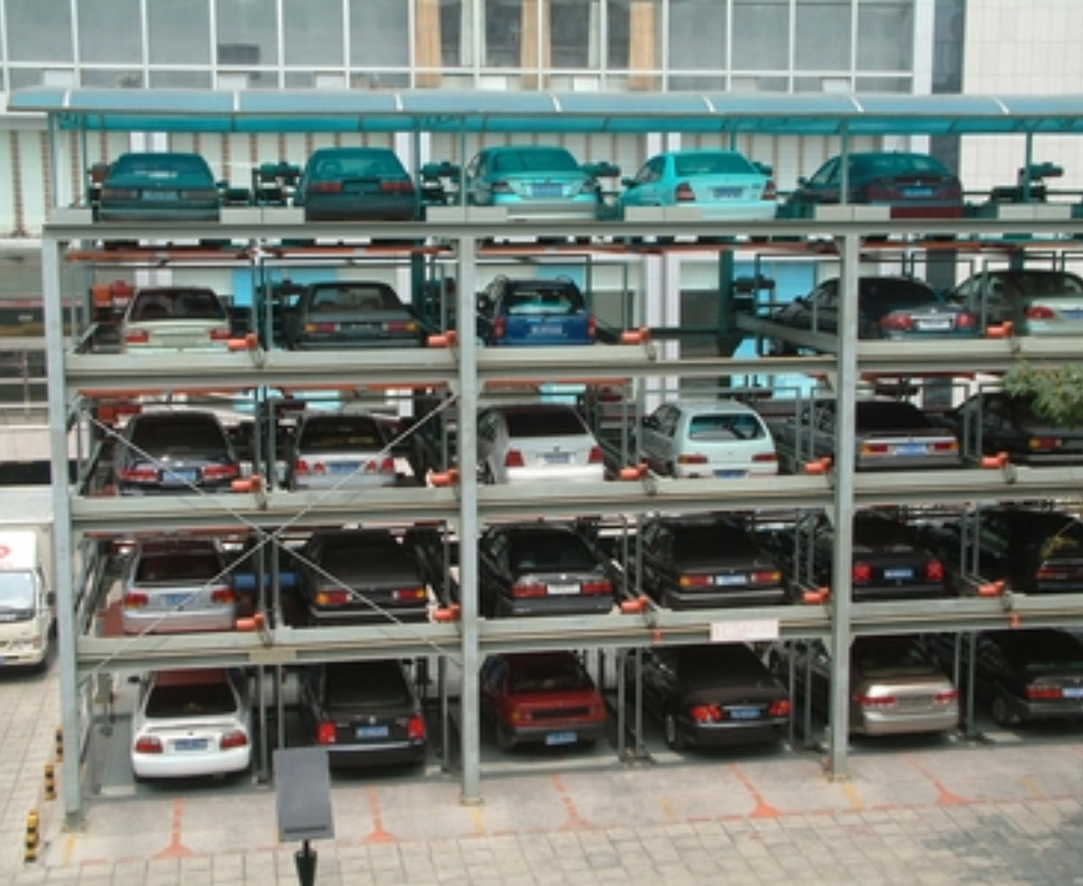 通江機(jī)械車位PSH5五層升降橫移立體停車設(shè)備
